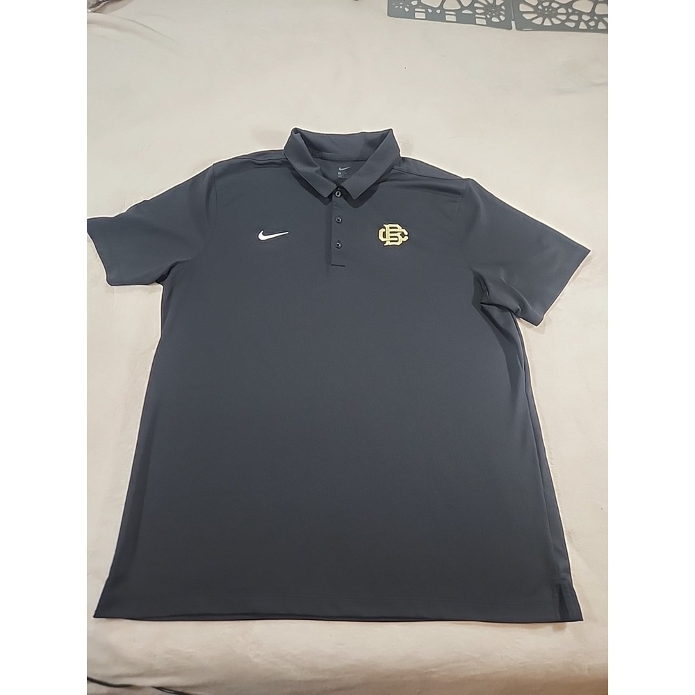 Nike Polo Black w/CB Embroidered On Chest And Alumni‎ On Right Sleeve